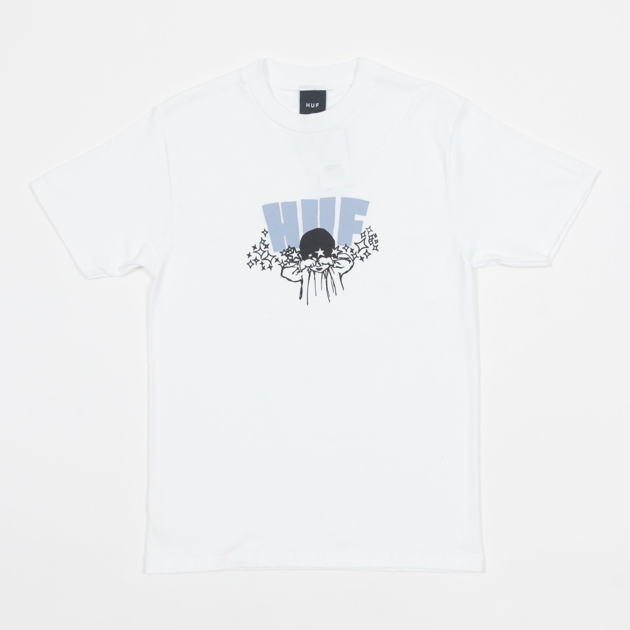 HUF Dazed Graphic T-Shirt in WHITE