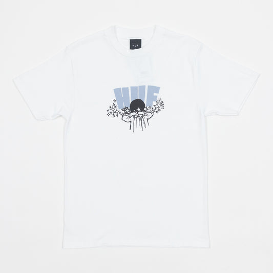 HUF Dazed Graphic T-Shirt in WHITE