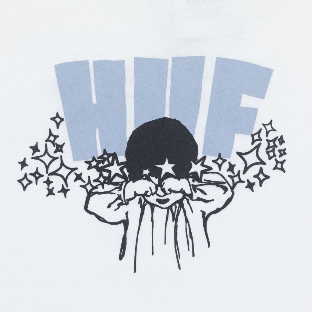 HUF Dazed Graphic T-Shirt in WHITE