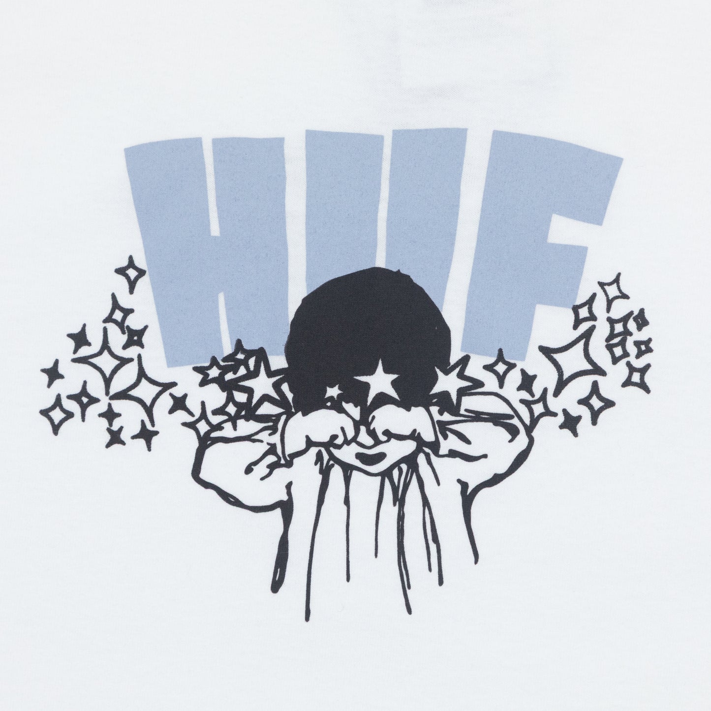 HUF Dazed Graphic T-Shirt in WHITE