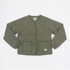 Womens BRIXTON Delilah Quilted Jacket in OLIVE GREEN