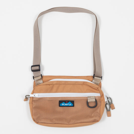 KAVU Delray Beach Crossbody Bag in LIGHT BROWN