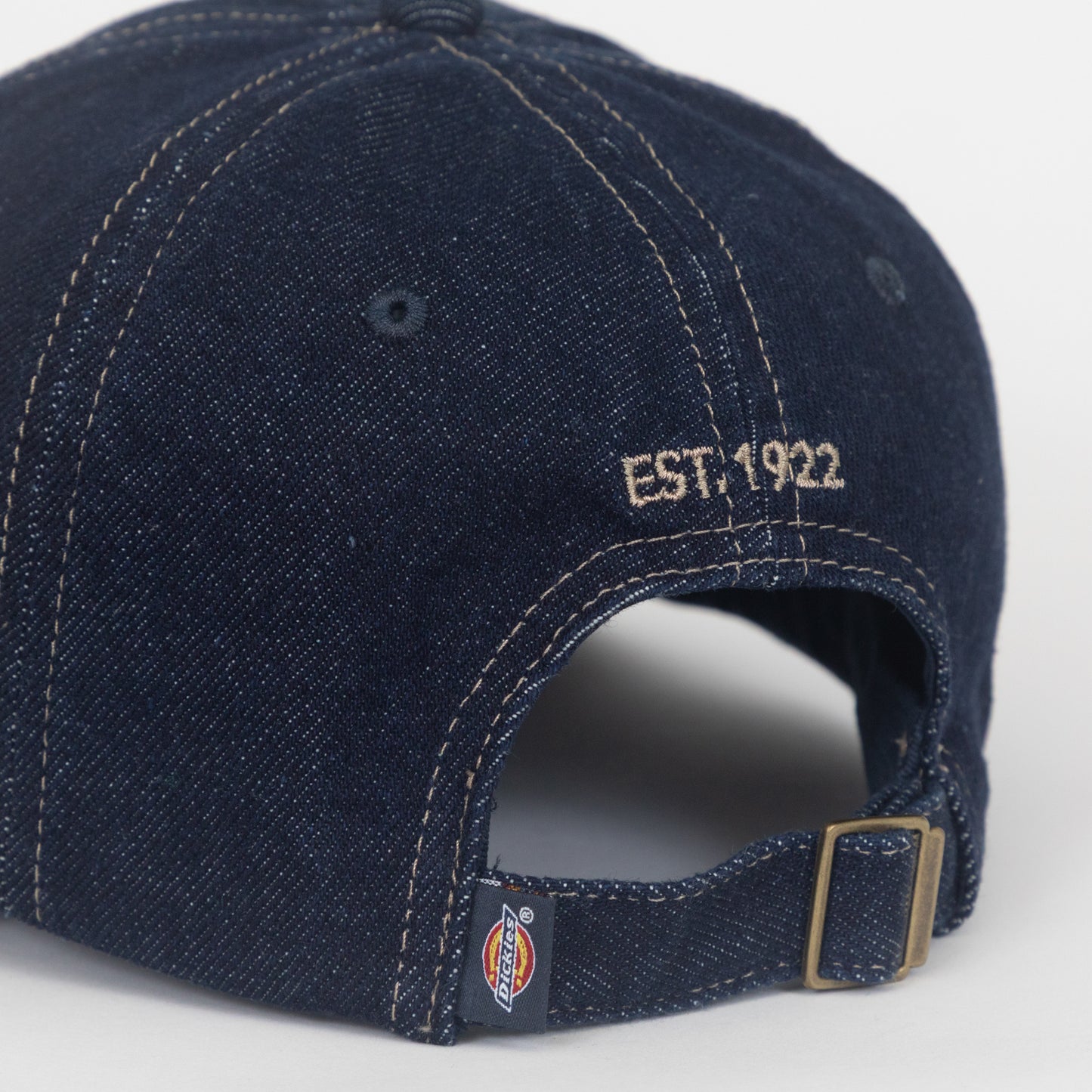 DICKIES Denim Dad Cap in RINSED BLUE
