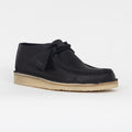 CLARKS ORIGINALS Desert Nomad Leather Shoes in BLACK