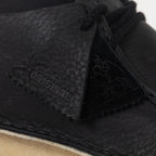 CLARKS ORIGINALS Desert Nomad Leather Shoes in BLACK