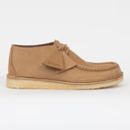 CLARKS ORIGINALS Desert Nomad Leather Shoes in BROWN
