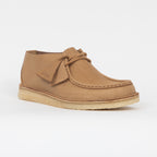 CLARKS ORIGINALS Desert Nomad Leather Shoes in BROWN