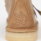 CLARKS ORIGINALS Desert Nomad Leather Shoes in BROWN