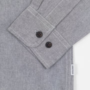 JACK & JONES Detail Shirt in CHAMBRAY GREY