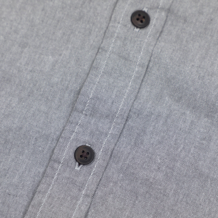 JACK & JONES Detail Shirt in CHAMBRAY GREY