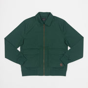 BRIXTON Dillinger Station Jacket in GREEN