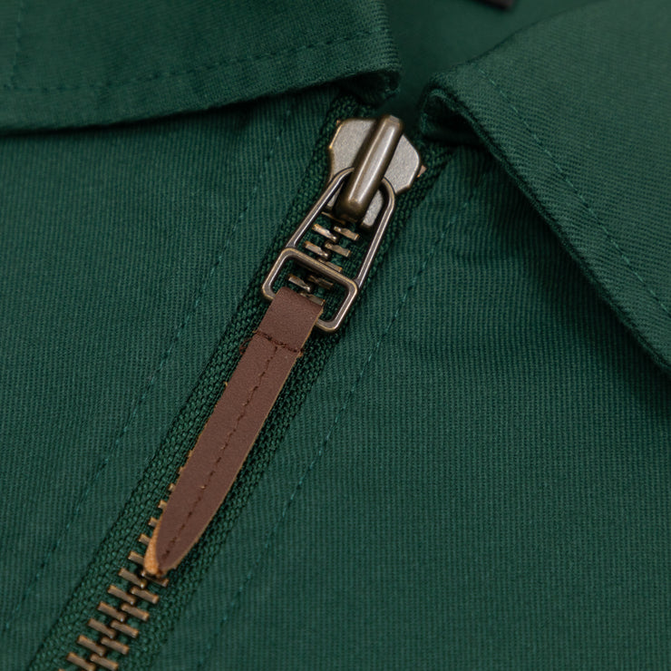 BRIXTON Dillinger Station Jacket in GREEN