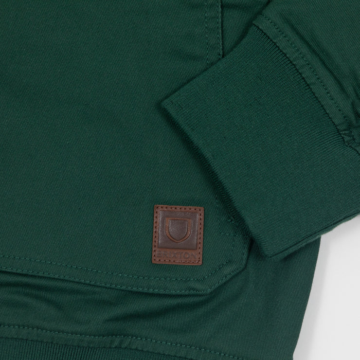 BRIXTON Dillinger Station Jacket in GREEN