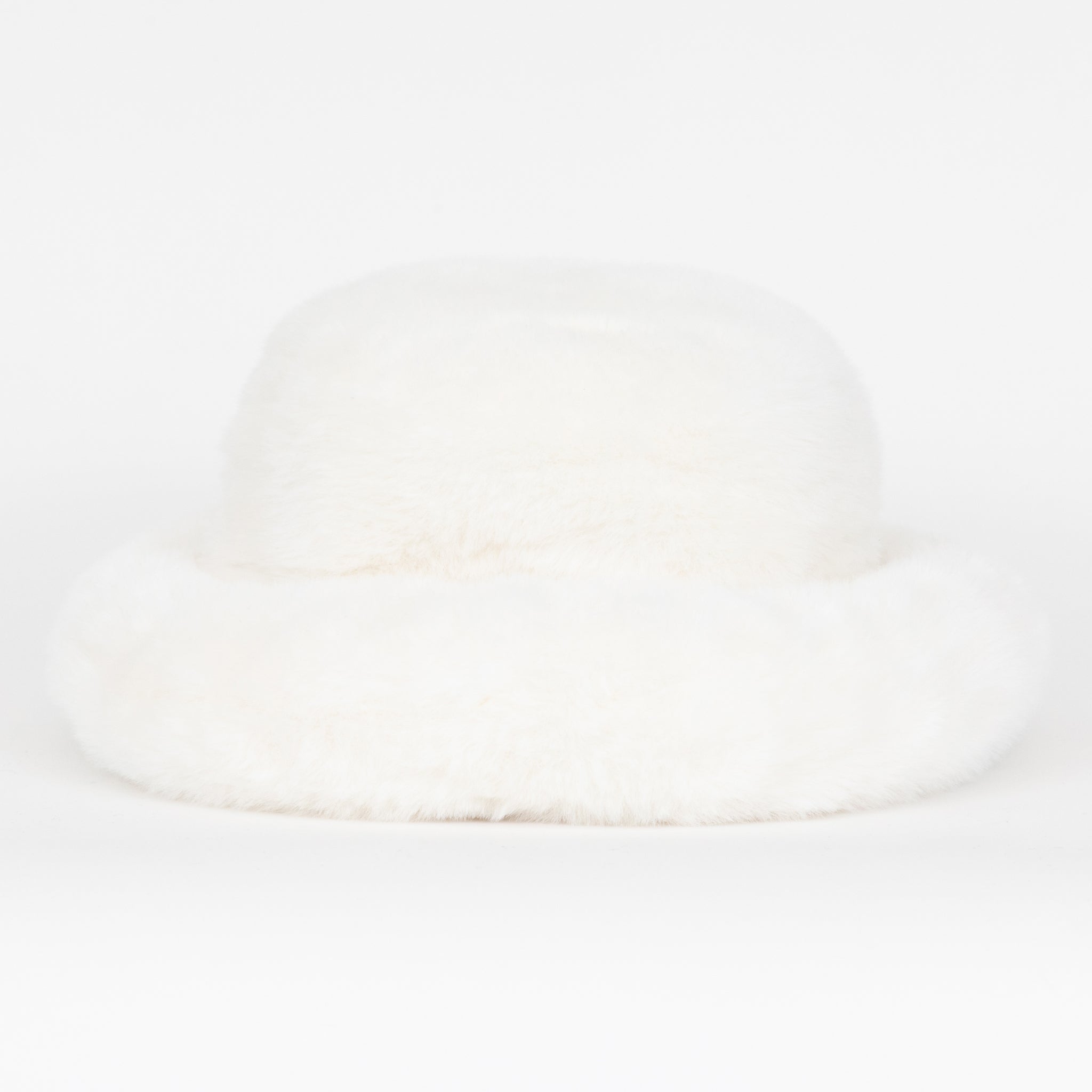 Women’s BRIXTON Dion Fluffy Winter Bucket Hat in OFF WHITE