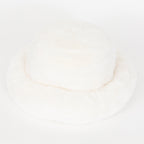 Women’s BRIXTON Dion Fluffy Winter Bucket Hat in OFF WHITE