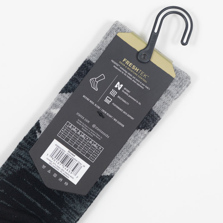 STANCE Divided Ski Socks in GREY