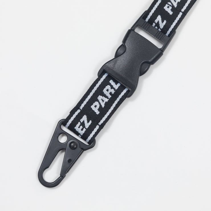 PARLEZ Docker Logo Lanyard in BLACK