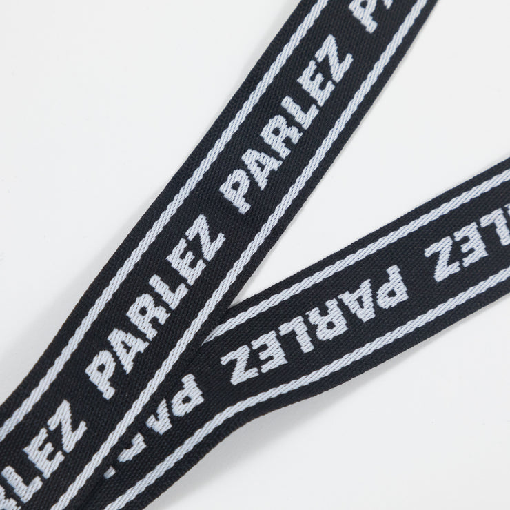PARLEZ Docker Logo Lanyard in BLACK