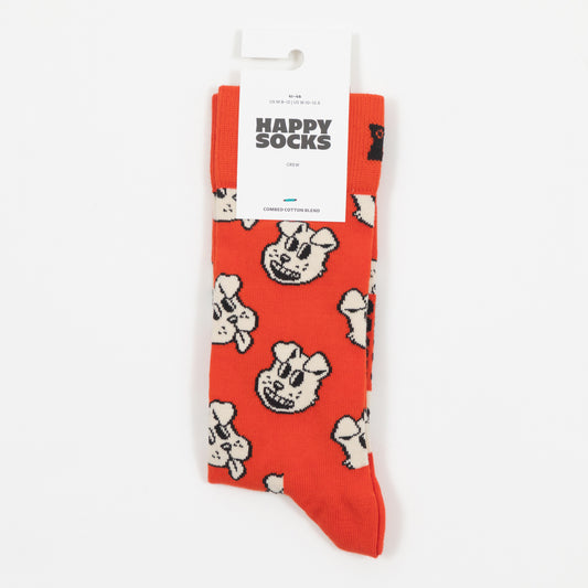 HAPPY SOCKS Doggo Socks in ORANGE