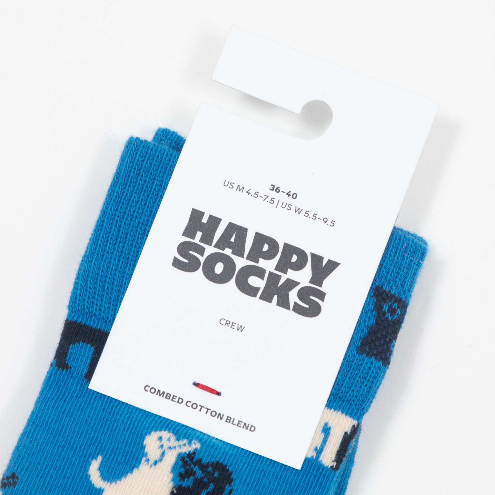 HAPPY SOCKS Doggy Style Socks in BLUE