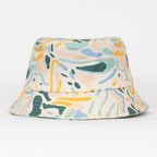 parlez dome bucket hat pattern front view