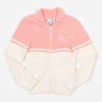 Womens SERGIO TACCHINI Donatella Brushed Knit Track Top in QUARTZ PINK