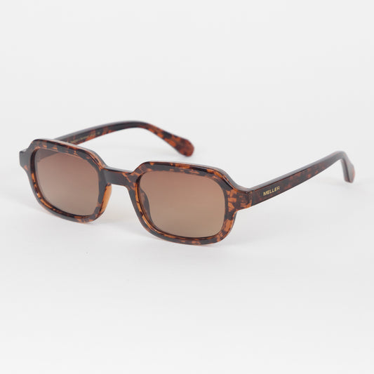 Meller tortoisshell sunglasses with light brown lens