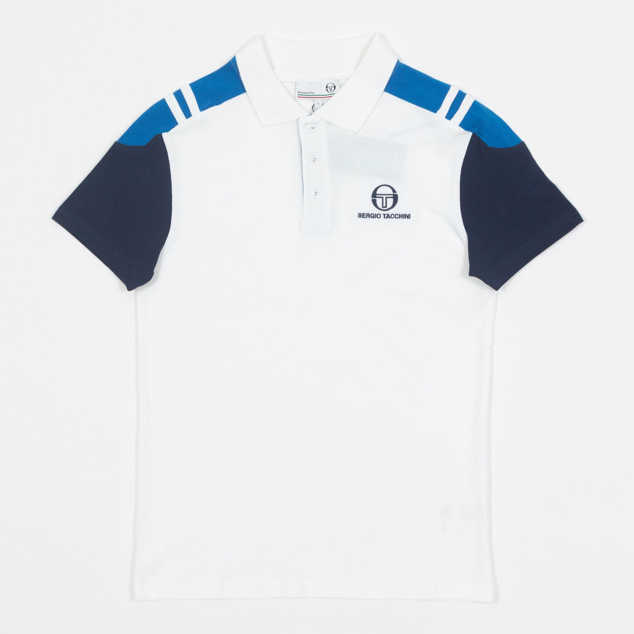 SERGIO TACCHINI Drive Polo Shirt in WHITE