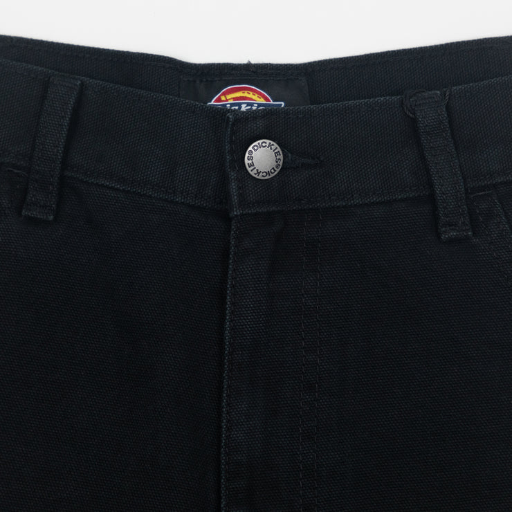 DICKIES Duck Canvas Carpenter Pants in WASHED BLACK