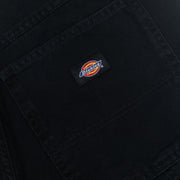 DICKIES Duck Canvas Carpenter Pants in WASHED BLACK