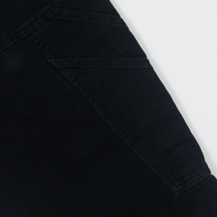 DICKIES Duck Canvas Carpenter Pants in WASHED BLACK