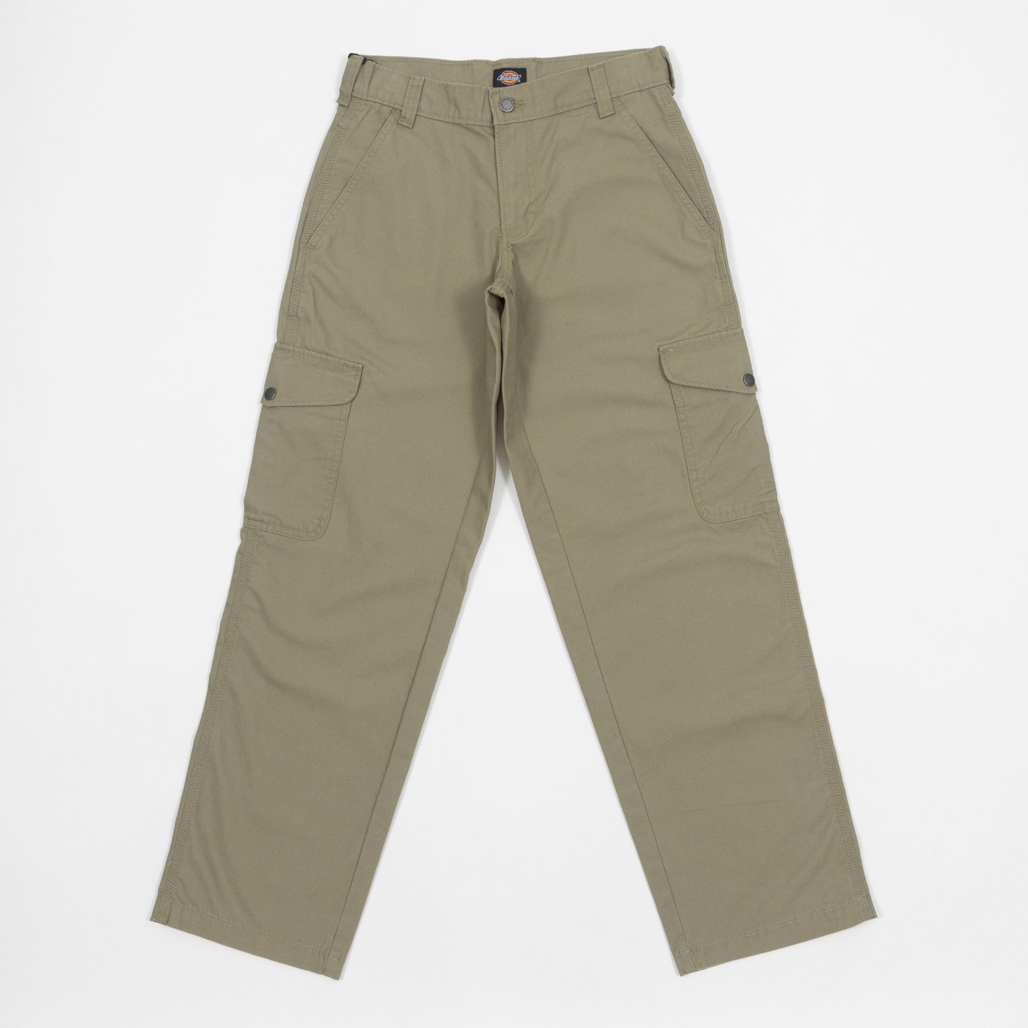 Womens DICKIES Duck Canvas Cargos in GREEN