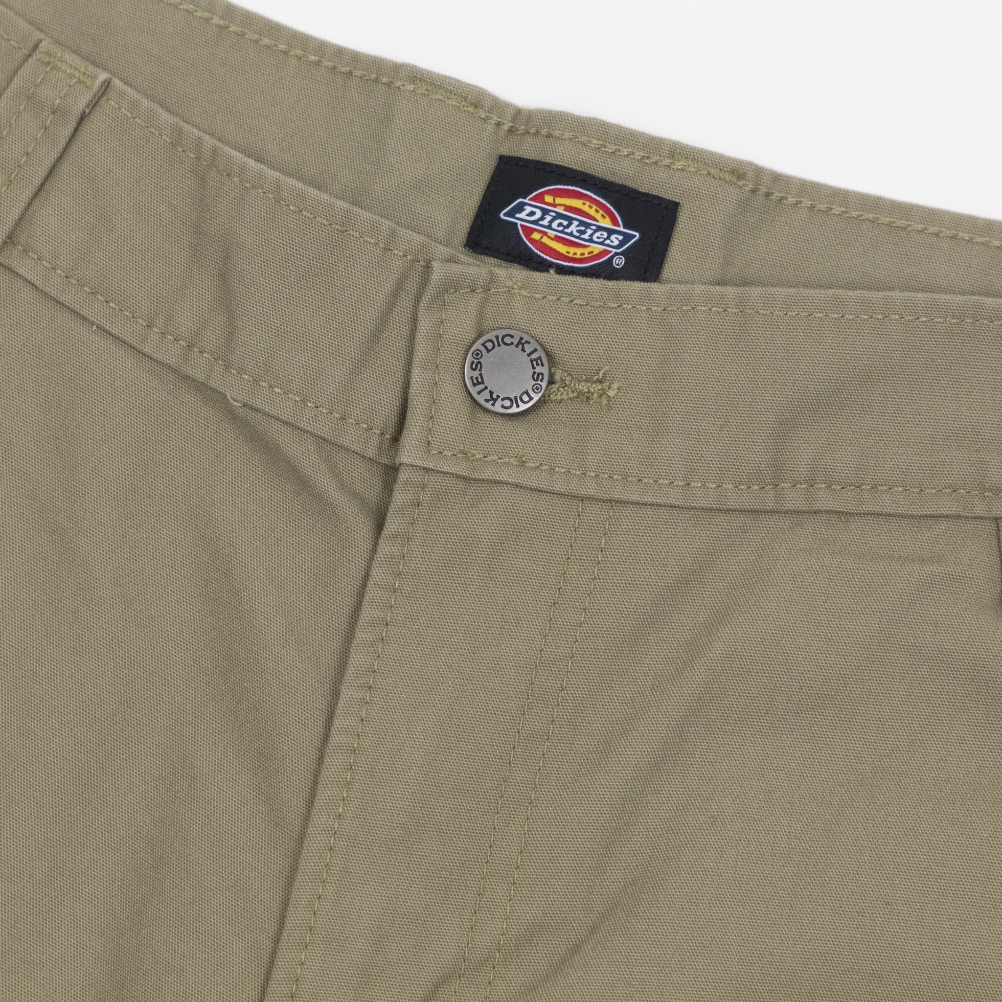 Womens DICKIES Duck Canvas Cargos in GREEN