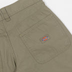 Womens DICKIES Duck Canvas Cargos in GREEN