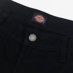 DICKIES Duck Canvas Chap Double Knee Shorts in BLACK