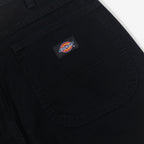 DICKIES Duck Canvas Chap Double Knee Shorts in BLACK