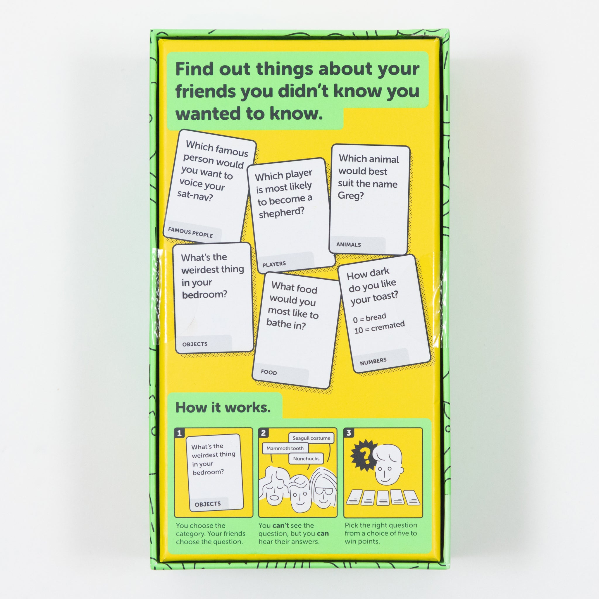 Dumb Questions To Ask Your Friends Card Game