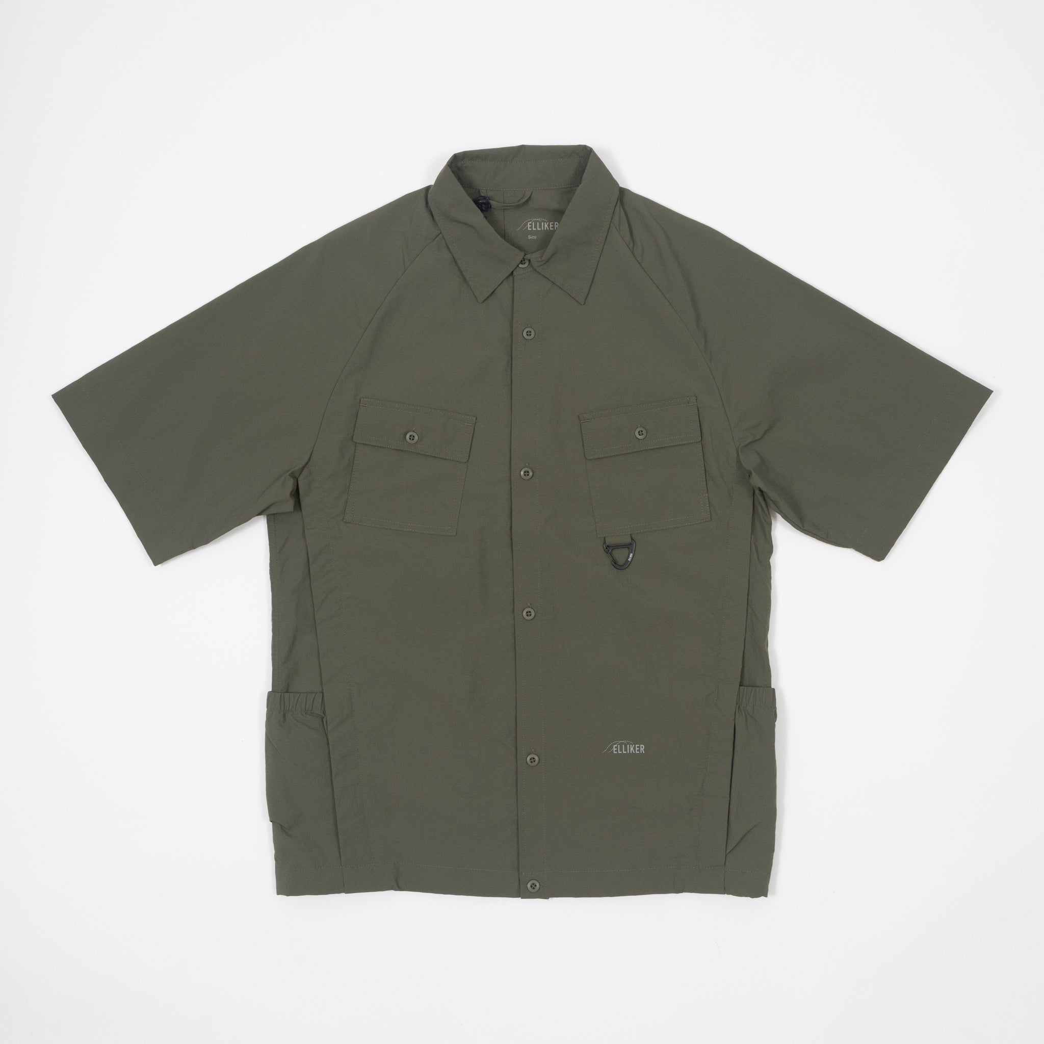 ELLIKER Alston Short Sleeve Tech Shirt in KHAKI