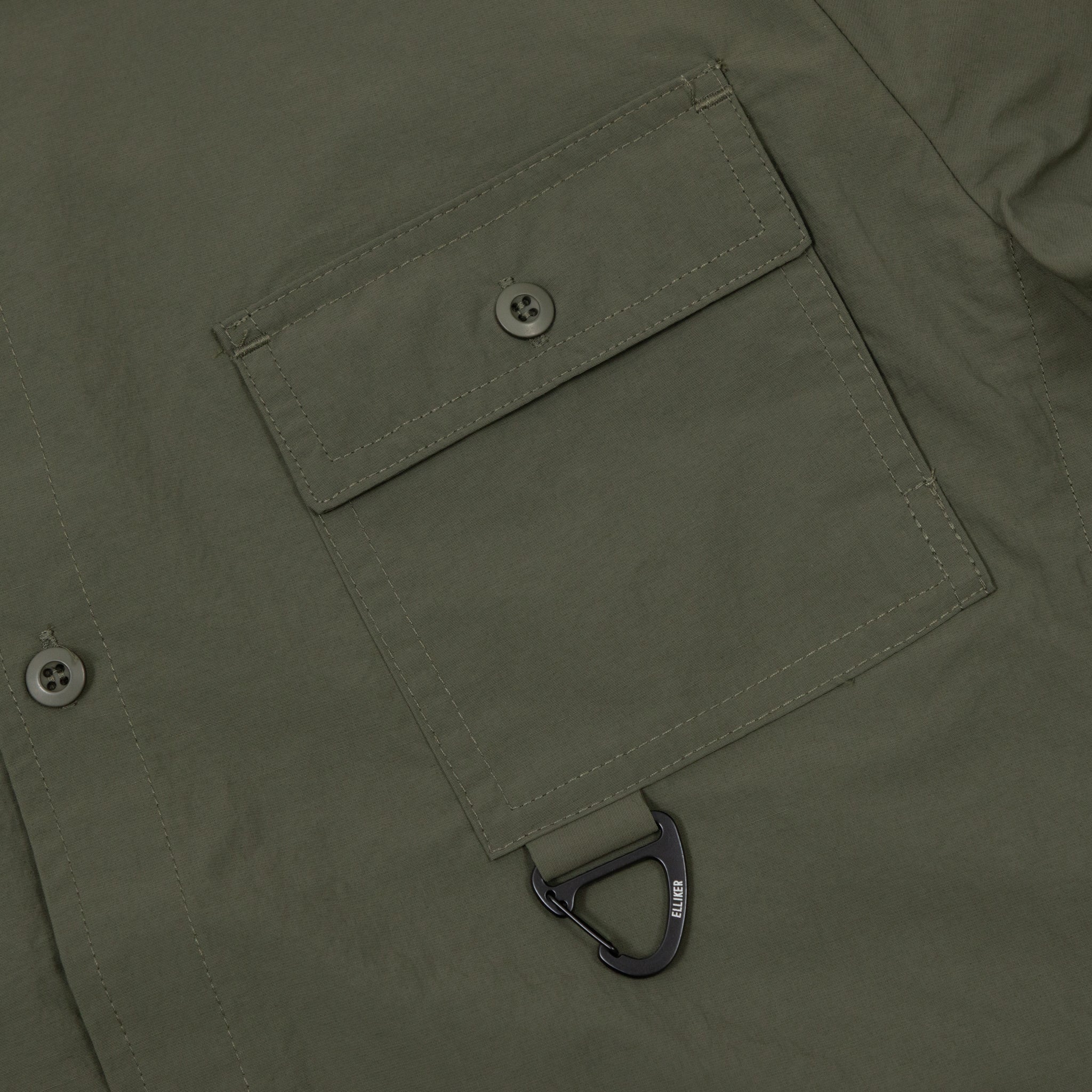 ELLIKER Alston Short Sleeve Tech Shirt in KHAKI
