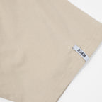 ELLIKER Rill Birds Print Short Sleeve T-Shirt in Beige