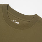 ELLIKER Rill Bug Print Short Sleeve T-Shirt in KHAKI