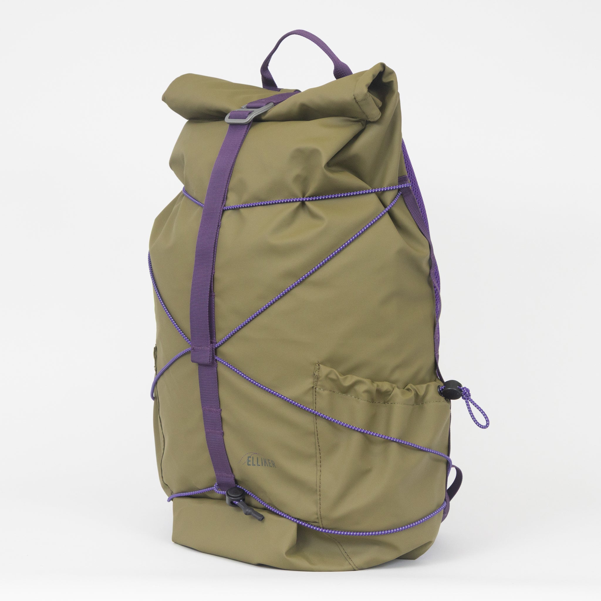 ELLIKER Cautley Flap Over Backpack 23L in KHAKI