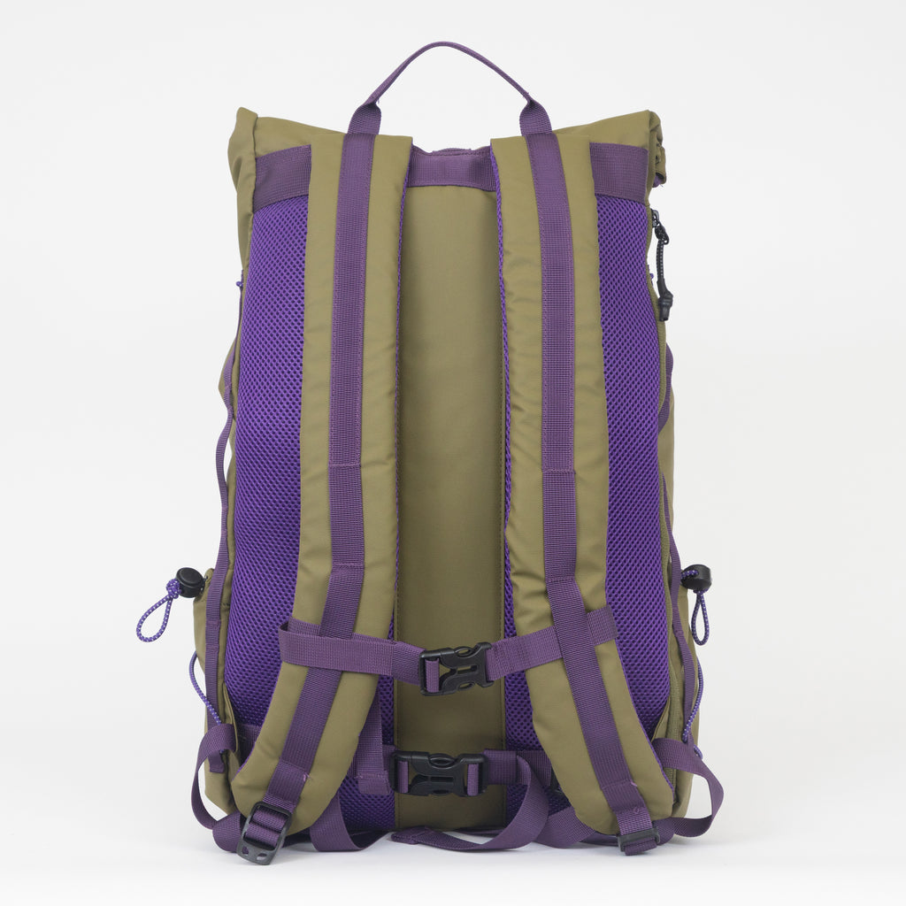 ELLIKER Cautley Flap Over Backpack 23L in KHAKI