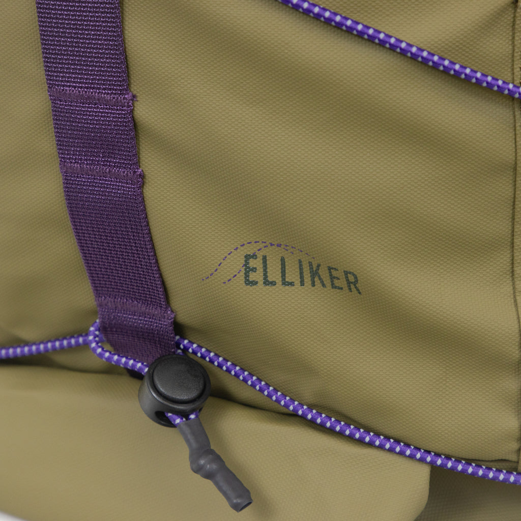 ELLIKER Cautley Flap Over Backpack 23L in KHAKI