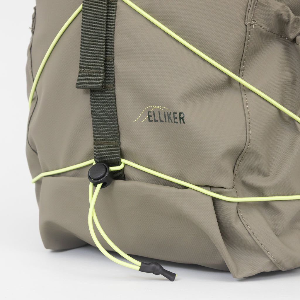 ELLIKER Dayle Roll Top Backpack 21/25L in TAUPE