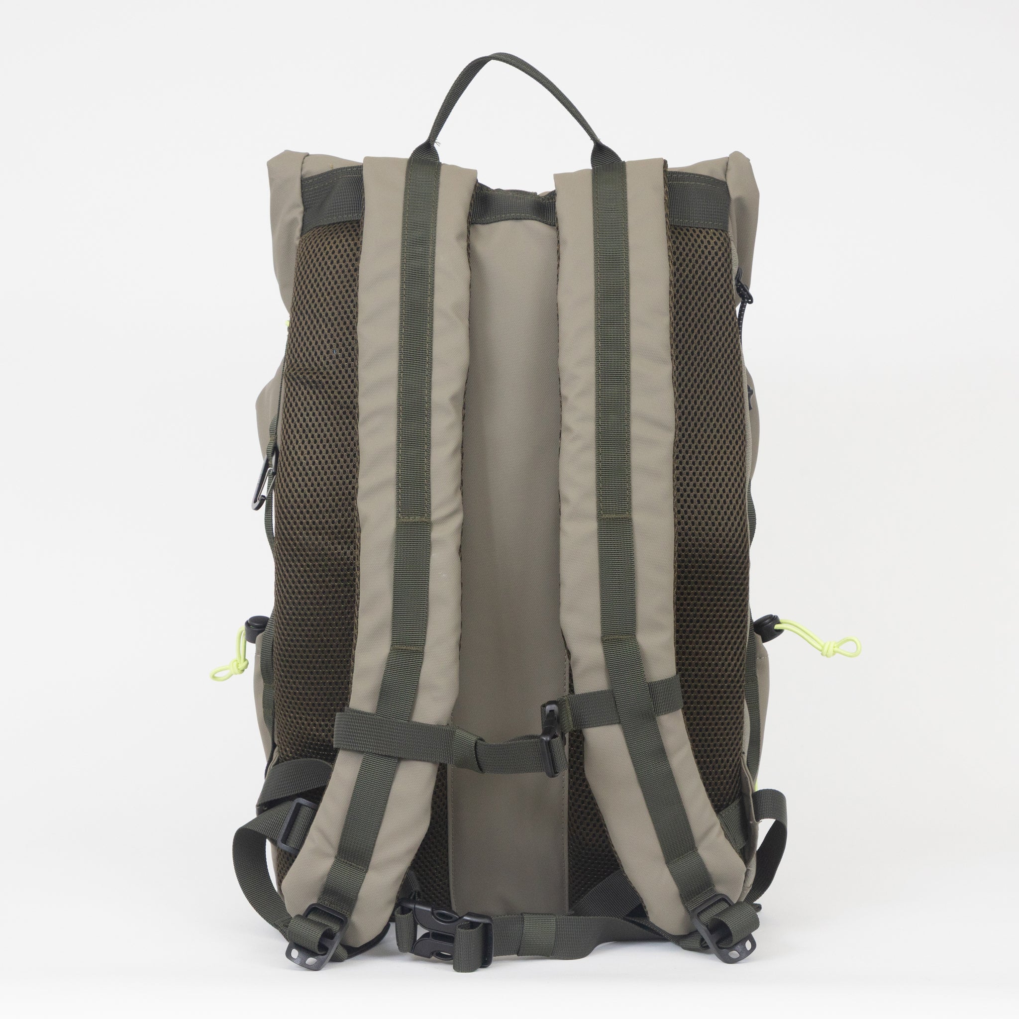 ELLIKER Dayle Roll Top Backpack 21/25L in TAUPE