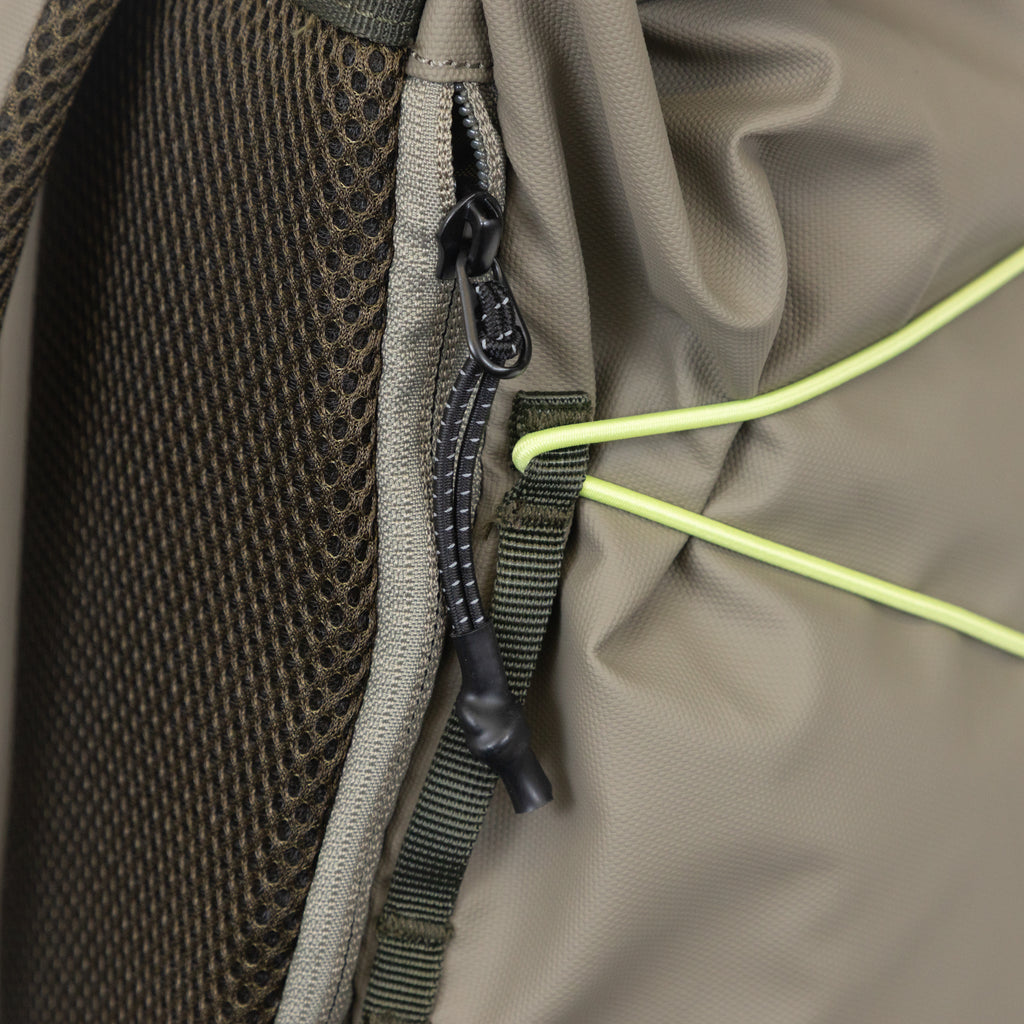 ELLIKER Dayle Roll Top Backpack 21/25L in TAUPE