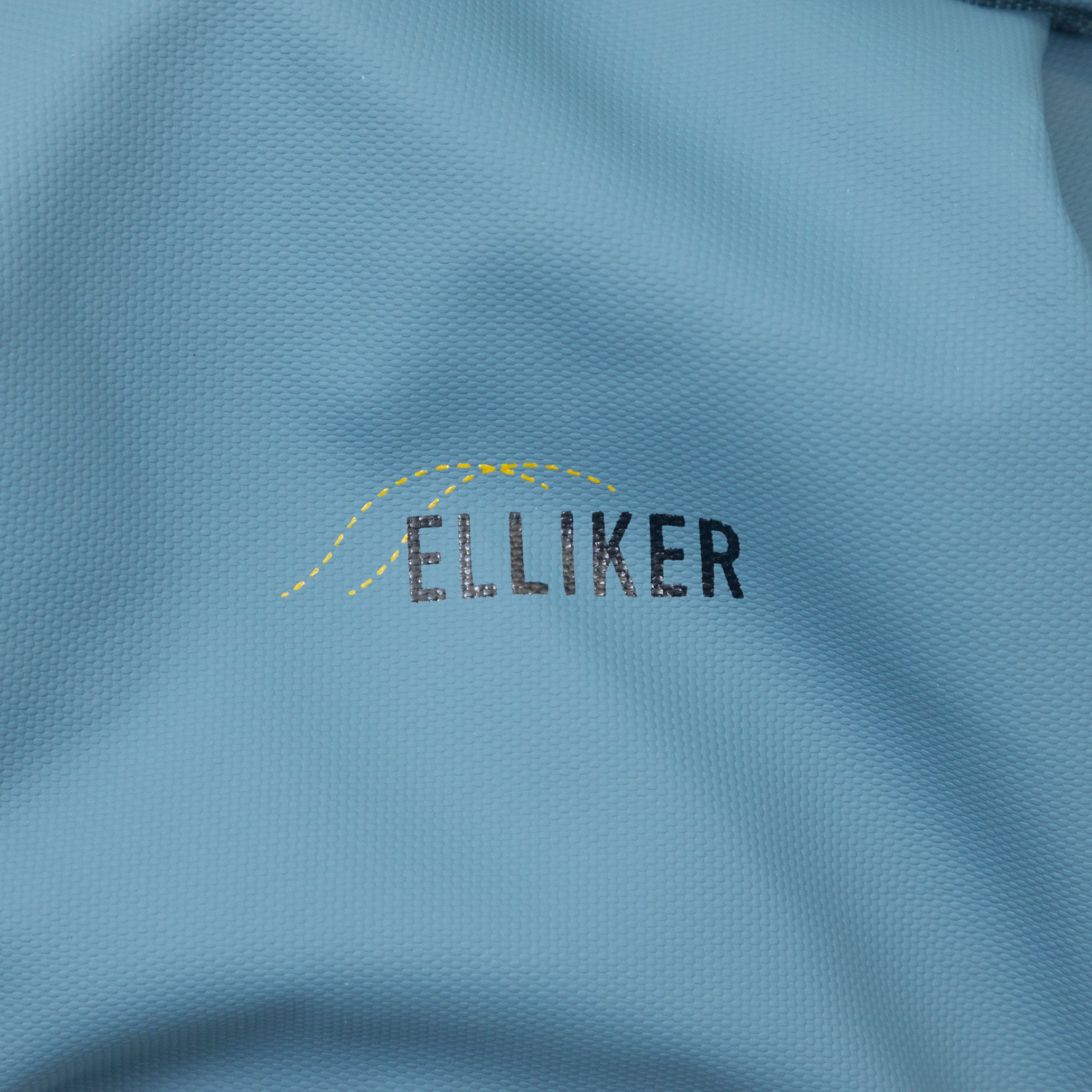 ELLIKER Kiln Hooded Zipped Top Backpack in STEEL BLUE