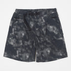 ELLIKER Sayer Print Belted Shorts in GRAPHITE