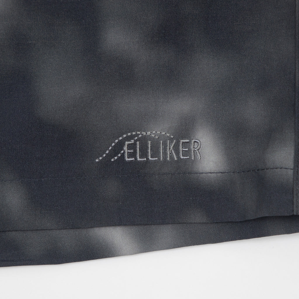 ELLIKER Sayer Print Belted Shorts in GRAPHITE